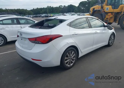 2016 Hyundai Elantra Se из США, поврежденный, VIN 5NPDH4AE2GH749312